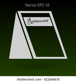 Outdoor advertising vector picture