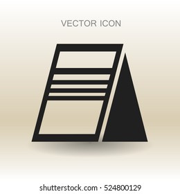 Imagen vectorial de publicidad al aire libre