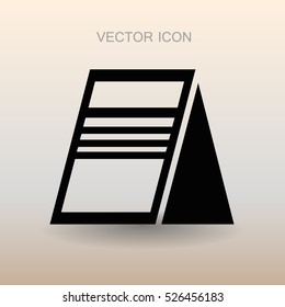 Outdoor advertising vector picture