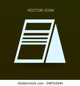 Imagen vectorial de publicidad al aire libre