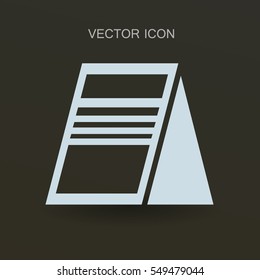 Outdoor advertising vector picture