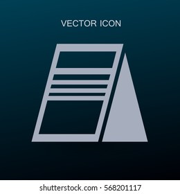 Imagen vectorial de publicidad al aire libre