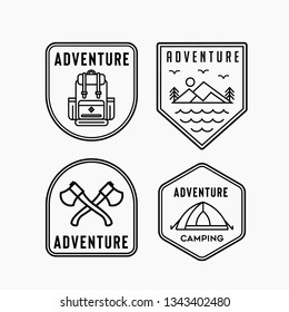 Outdoor badge icon