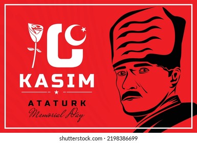 Outdoor Banner 10 Kasim. Ataturk Memorial Day