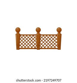 Outdoor Barrier Of Pickets, Hardwood Garden Slats Isolated Wooden Fence. Vector Farm Boundary Picket, Rural Home Security And Protection Fencing. Wood Fence Old Timber Plank Panels Cartoon Icon