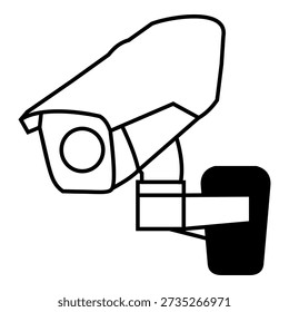 Outdoor Bullet Security Camera Wall Mount Icon