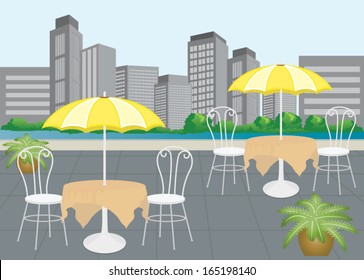 Outdoor Cafe 