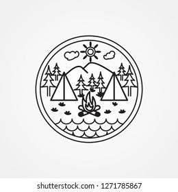 Outdoor Camp Logo Template