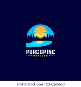 Outdoor Campground Events logo vector