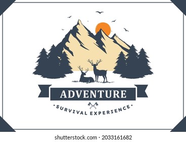 Outdoor and Camping Adventure Survive