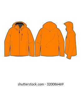 Outdoor Climbing Jacket Template