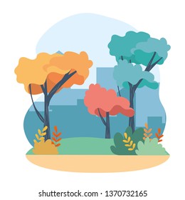 outdoor concept cartoon