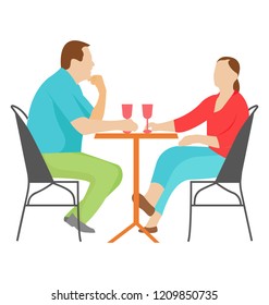 
Una pareja al aire libre que se divierte con el otro en un picnic
