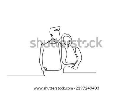 outdoor couple having romantic happy moments together