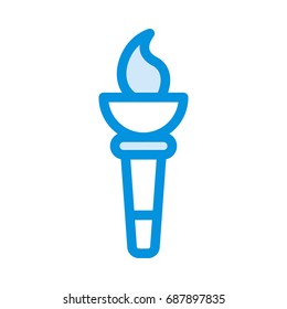 Outdoor flame icon