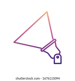 outdoor floodlight nolan icon. Simple thin line, outline vector of Spotlight icons for ui and ux, website or mobile application