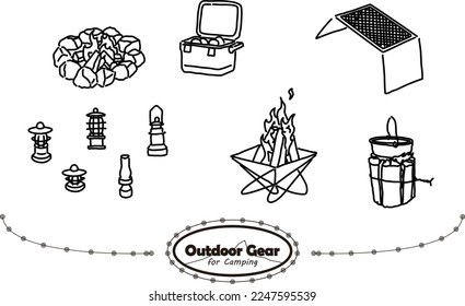 Outdoor Gear Set for Camping