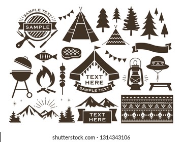 outdoor goods and glamping