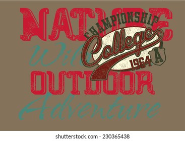 outdoor graphic design vector art