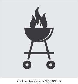 Outdoor grill icon