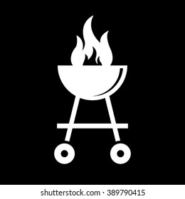 Outdoor grill icon