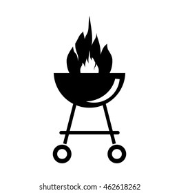 Outdoor grill icon