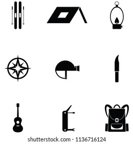 outdoor icon set