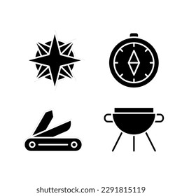 Outdoor icon vector illustration logo template for many purpose. Isolated on white background.