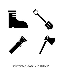 Outdoor icon vector illustration logo template for many purpose. Isolated on white background.