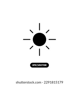 Plantilla de logotipo de ilustración de vectores de iconos al aire libre para muchos fines. Aislado sobre fondo blanco.
