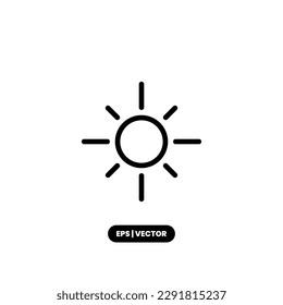 Outdoor icon vector illustration logo template for many purpose. Isolated on white background.