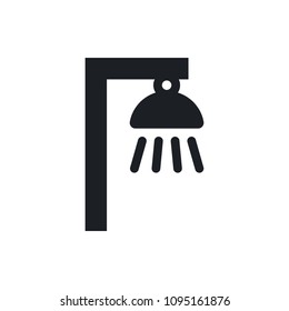 outdoor lamp vector icon