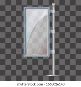 Outdoor light box mock up