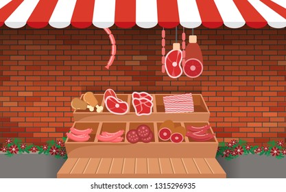 Outdoor Meat Market