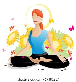 Outdoor meditation
