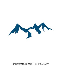 outdoor mountain logo icon vector design