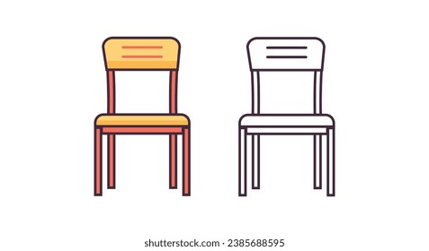 Outdoor Patio Chair Vector Collection