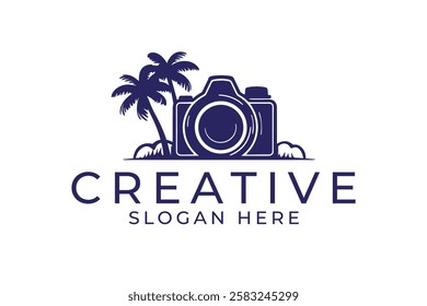 Outdoor Photography Travelling Logo Design Vector