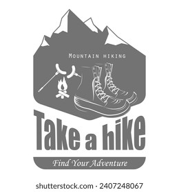 Outdoor Recreation Vector Badge Set End Elements.. Item 2