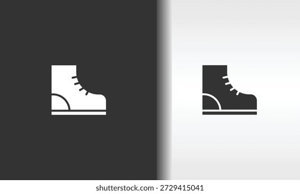Outdoor Shoes Vector, Icon Or Logo Sign Isolated Symbol Illustration