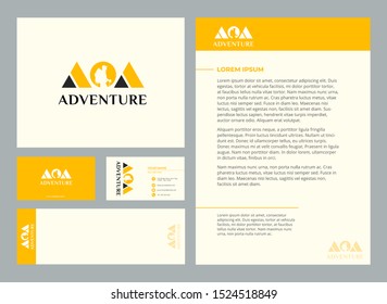 Outdoor Simple Logo and Brand Identity