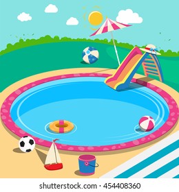 Pool Cartoon Images, Stock Photos & Vectors  Shutterstock