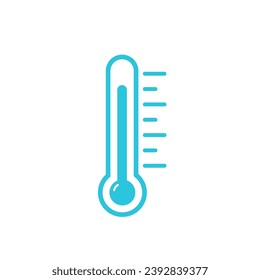 Outdoor thermometer icon. From blue icon set.