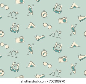 Outdoor travel pattern