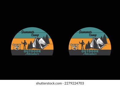 Diseño de camisetas al aire libre. Camiseta al aire libre