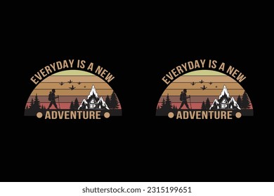 Outdoor T-Shirt Design;  Outdoor T-Shirt