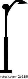 Outdoor urban light. Electric street lamp icons, modern and vintage town lamp post ornamental design, old streetlamp electric power . Realistic metal lampposts ,Elements for landscape construction.
