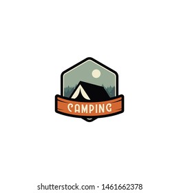 Outdoor Vacation Badge Logo Design