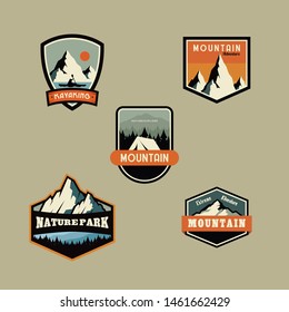 Outdoor Vacation Badge Logo Design