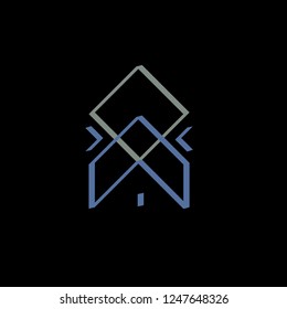 Outdoor vector logo. Camping logo